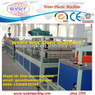 wpc hollow door extrusion machine